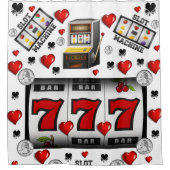 Rideau de douche Lucky 77's (Devant)