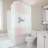 Rideau de douche lumineux (En situation)