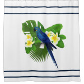 Rideau de douche Macaw bleu (Devant)