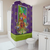 Rideau de douche Macchi Design (En situation)