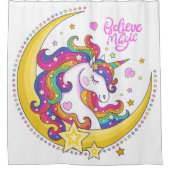 Rideau de douche magique Unicorn (Devant)