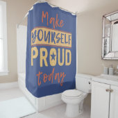 rideau de douche "Make Yourself-Fier" (En situation)