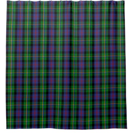 Rideau de douche Malcolm Tartan (Devant)