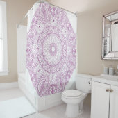 Rideau de douche Mandala (En situation)