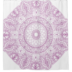 Rideau de douche Mandala