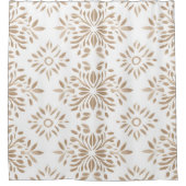 Rideau de Douche Mandala Bohème Minimaliste (Devant)