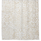 Rideau de Douche Mandala Bohème Minimaliste (Devant)