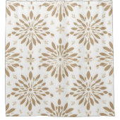 Rideau de Douche Mandala Bohème Minimaliste (Devant)