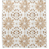 Rideau de douche Mandala minimaliste Boho (Devant)