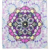 Rideau de douche Mandala Spring (Devant)