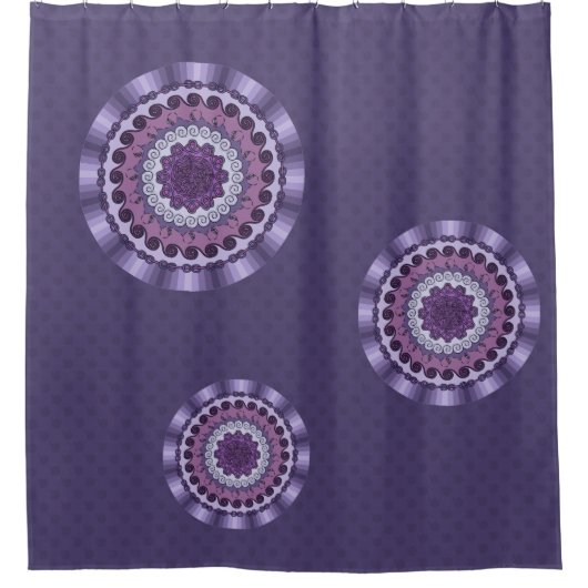 Rideau de douche Mandala Vent (Devant)
