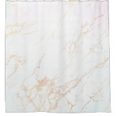 RIDEAU DE DOUCHE Marbre blanc (Devant)