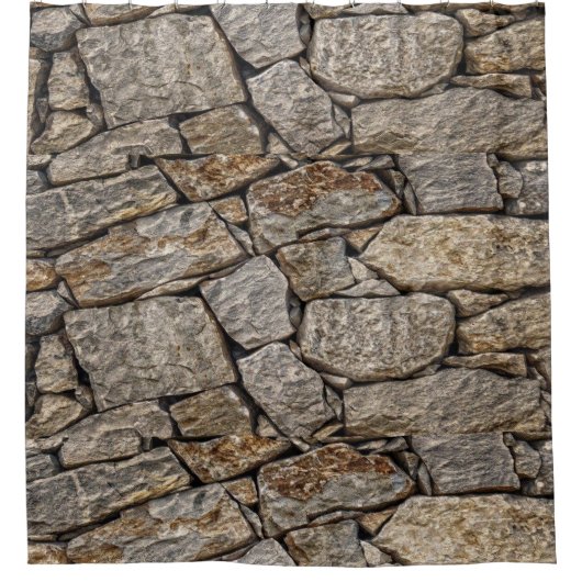 Rideau de douche Marbre rocher (Devant)