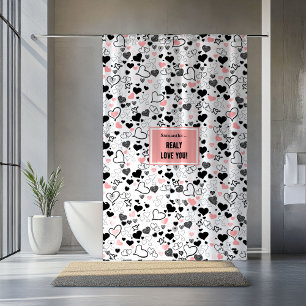 Rideau de douche Meilleur Cadeau d'Amour Mariage D