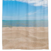 Rideau de douche mer et plage (Devant)