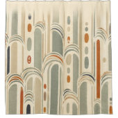 Rideau de douche Mid Century Modern : Terrasse Ver (Devant)