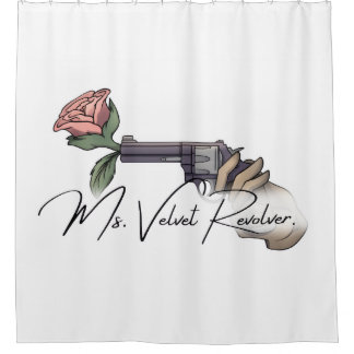 Rideau de douche - Mme Velvet Revolver
