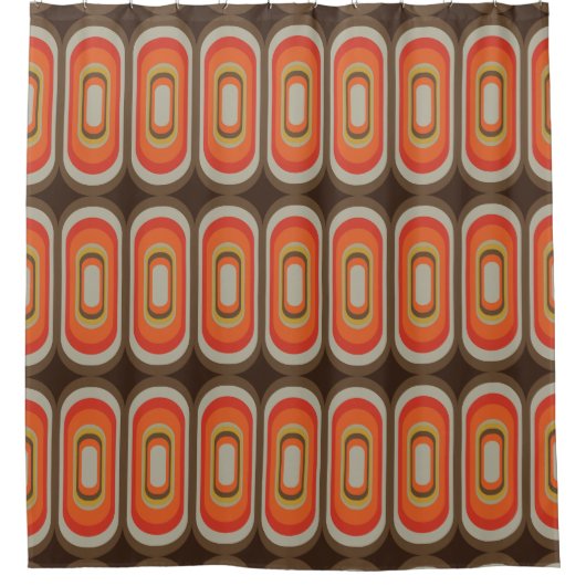 rideau de douche mod du milieu du siècle  (Devant)