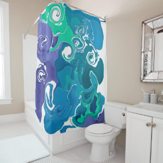 rideau de douche moderne