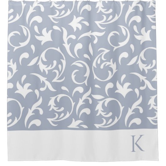 Rideau de douche monogrammé (Devant)