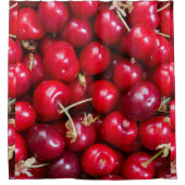 Rideau de douche motif en cerise douce (Devant)