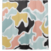 Rideau de douche Motif irrégulier (Devant)