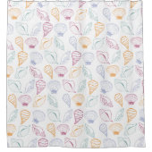 Rideau de douche Motif Seashell (Devant)