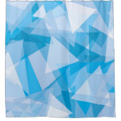 Rideau de douche Motif triangle géométrique Abstra (Devant)