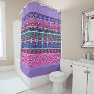 Rideau de douche/Motif tribal