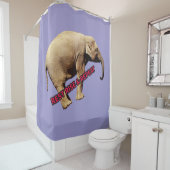 Rideau de douche MOTIVÉ (En situation)