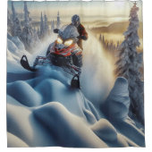 Rideau de douche motoneige (Devant)