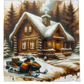 Rideau de douche motoneige (Devant)