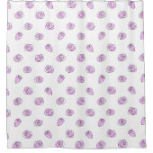 rideau de douche multi-rose Lilac (Devant)