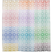 Rideau de douche multicolore (Devant)
