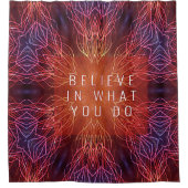 Rideau de douche multicolore Abstract Burst (Devant)