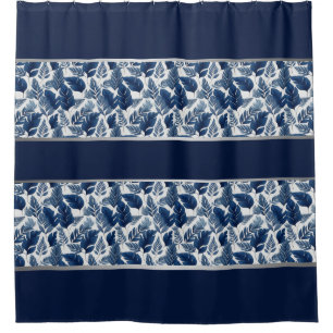 Rideau de douche Navy Tropical