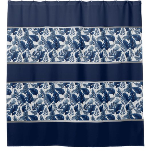 Rideau de douche Navy Tropical (Devant)