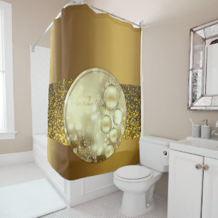 Rideau de douche Noël