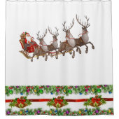 Rideau de douche Noël (Devant)