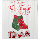 Rideau de douche Noël (Devant)