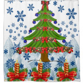 Rideau de douche Noël (Devant)