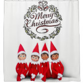 Rideau de douche Noël (Devant)