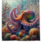 Rideau de douche Ocean Life (Devant)