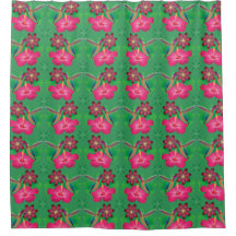 Rideau de douche Oiseau exotique