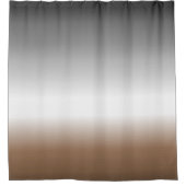 Rideau de douche Ombre Brown gris (Devant)