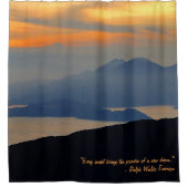 Rideau De Douche Oriental En Soirée (Devant)