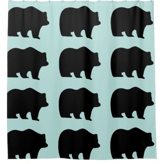 Rideau de douche OURS GRIZZLI (Devant)