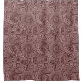 Rideau de douche Paisley Brown (Devant)
