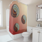 Rideau de douche Paradis et Enfer (En situation)
