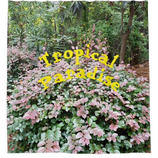 Rideau de douche Paradise Tropical (Devant)